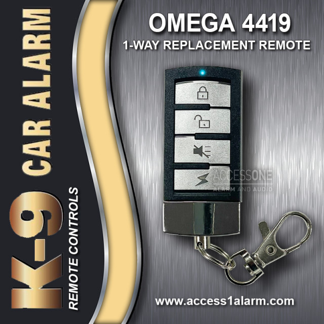 K-9 4419 1-Way 4-Button Remote Control